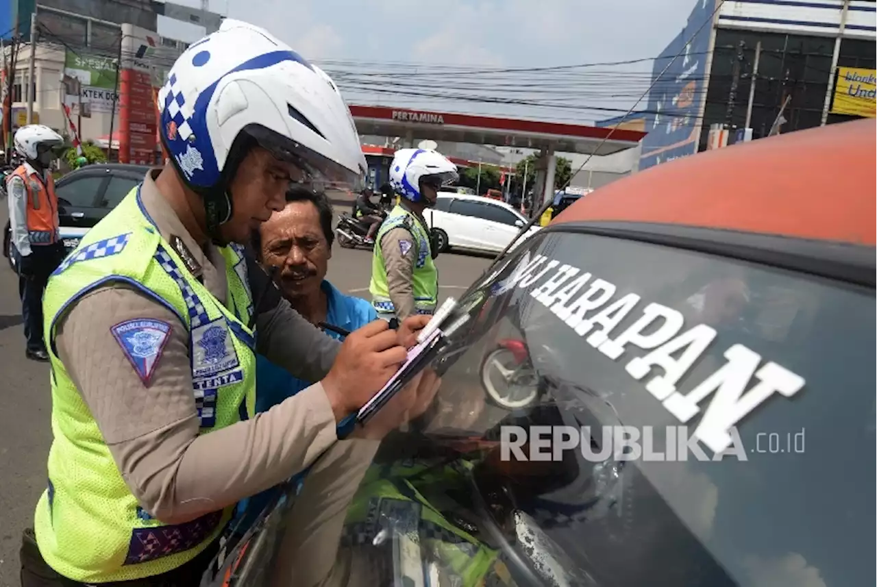 Korlantas Polri: Belum Bayar Pajak STNK Dikenai Tilang |Republika Online