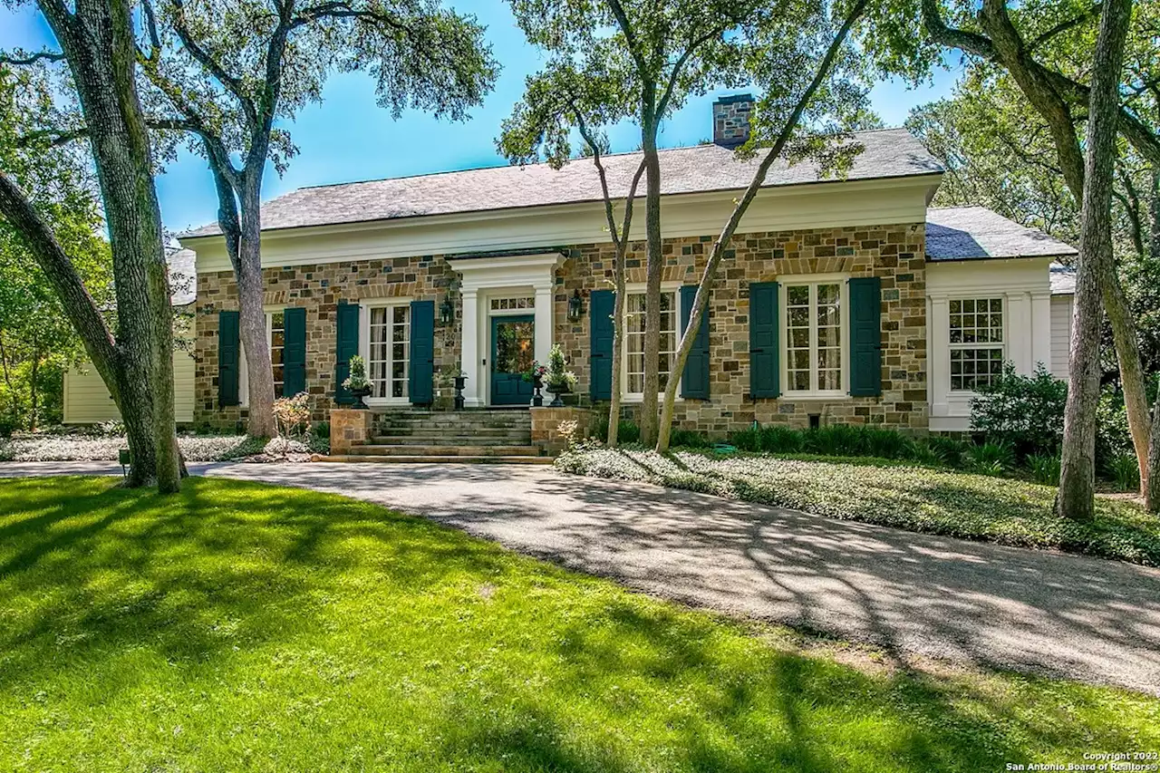 San Antonio home of lumber tycoon and former Alamo Heights mayor back on the market