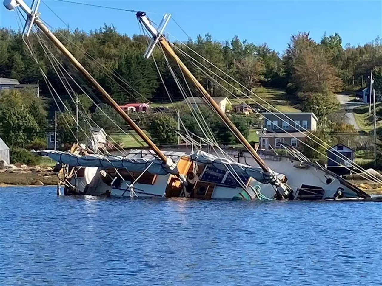 Classic Nova Scotia schooner sunk by Fiona rises again | SaltWire