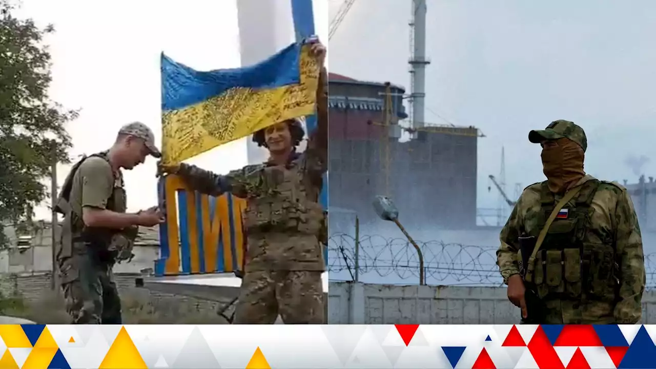 Ukraine latest news: Ukrainian troops raise flag at Lyman in Donetsk region; Nuclear plant boss detained by Russia; New gas pipelines for Europe