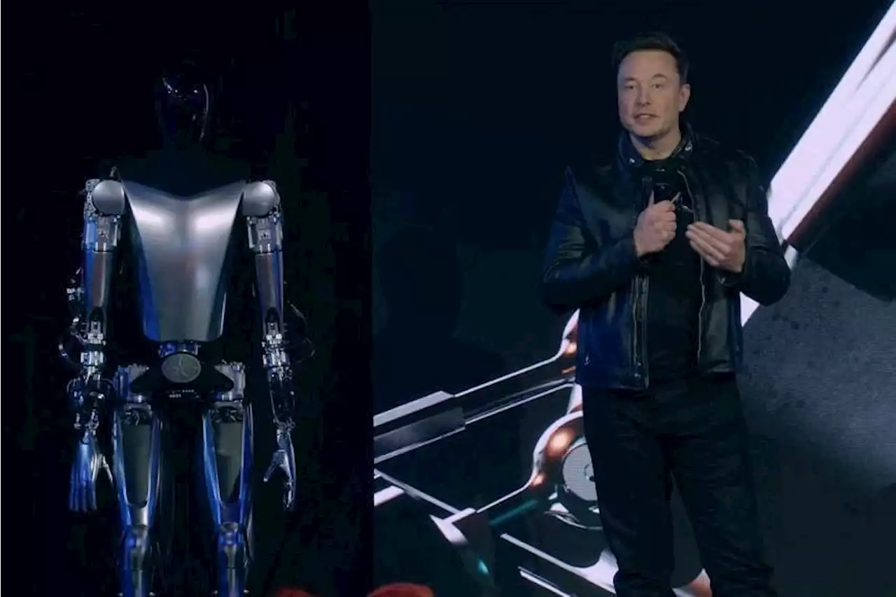 Tesla's $28,600 robot waves but can't walk, yet; Musk plans to make millions of them