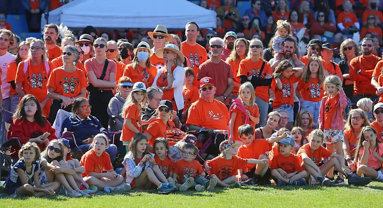 Culture, grief and healing mark Orange Shirt Day and inaugural South Island Powwow