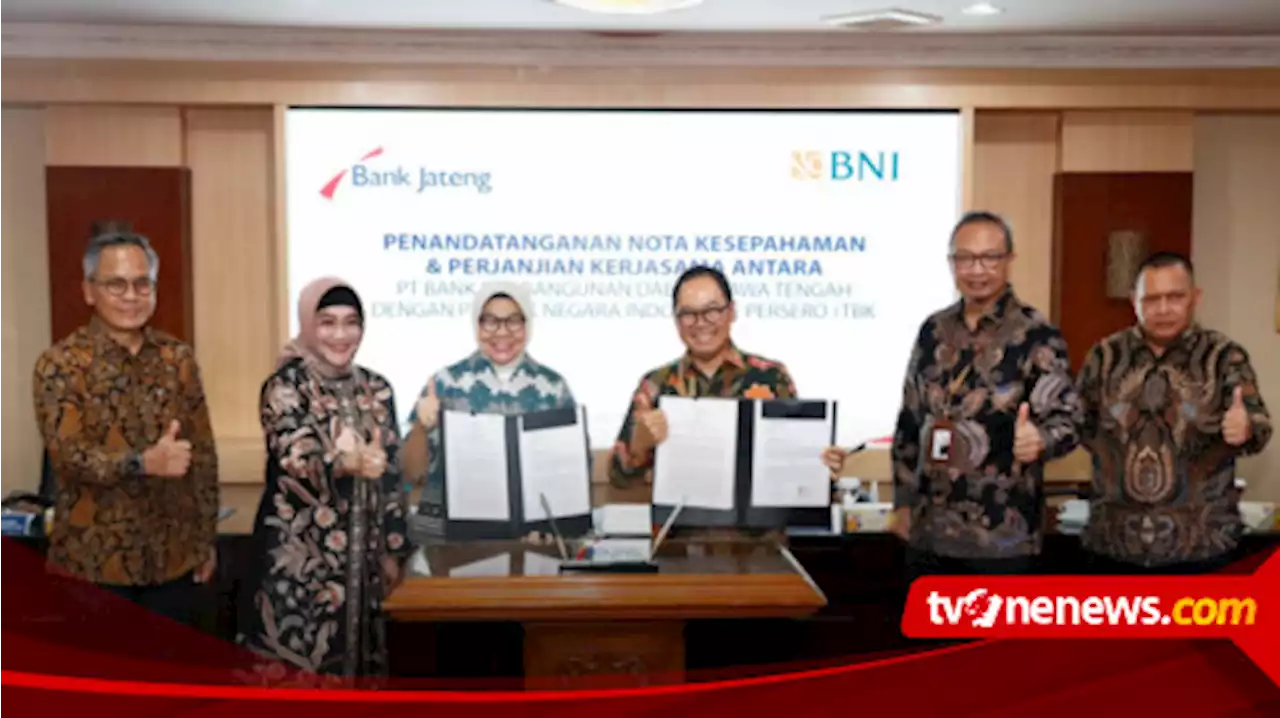 Perluas Sinergi, BNI Gandeng Bank Jateng