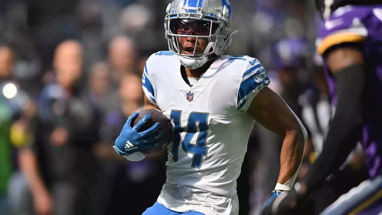 Lions WR Amon-Ra St. Brown ruled out for Week 4 vs. Seahawks with ankle injury