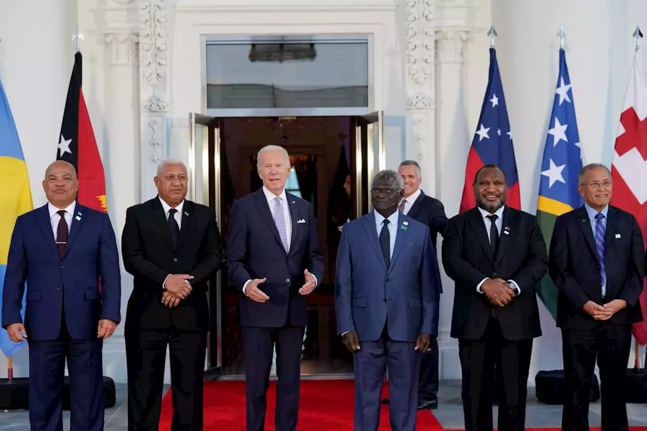 Biden uses $130M in frozen Egypt aid to help Pacific Islands