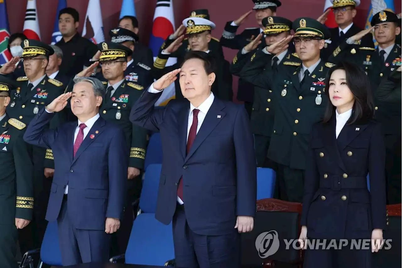 尹대통령 '北, 핵무기 사용 기도한다면 압도적 대응 직면할 것' | 연합뉴스