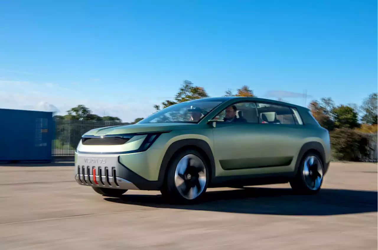 First drive: Skoda Vision 7S concept | Autocar