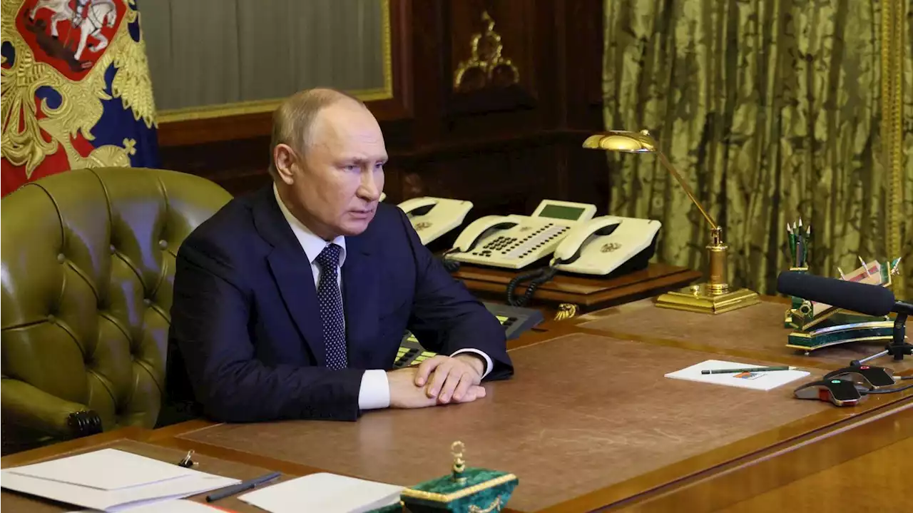 Putin claims strikes are retaliation for bridge attack