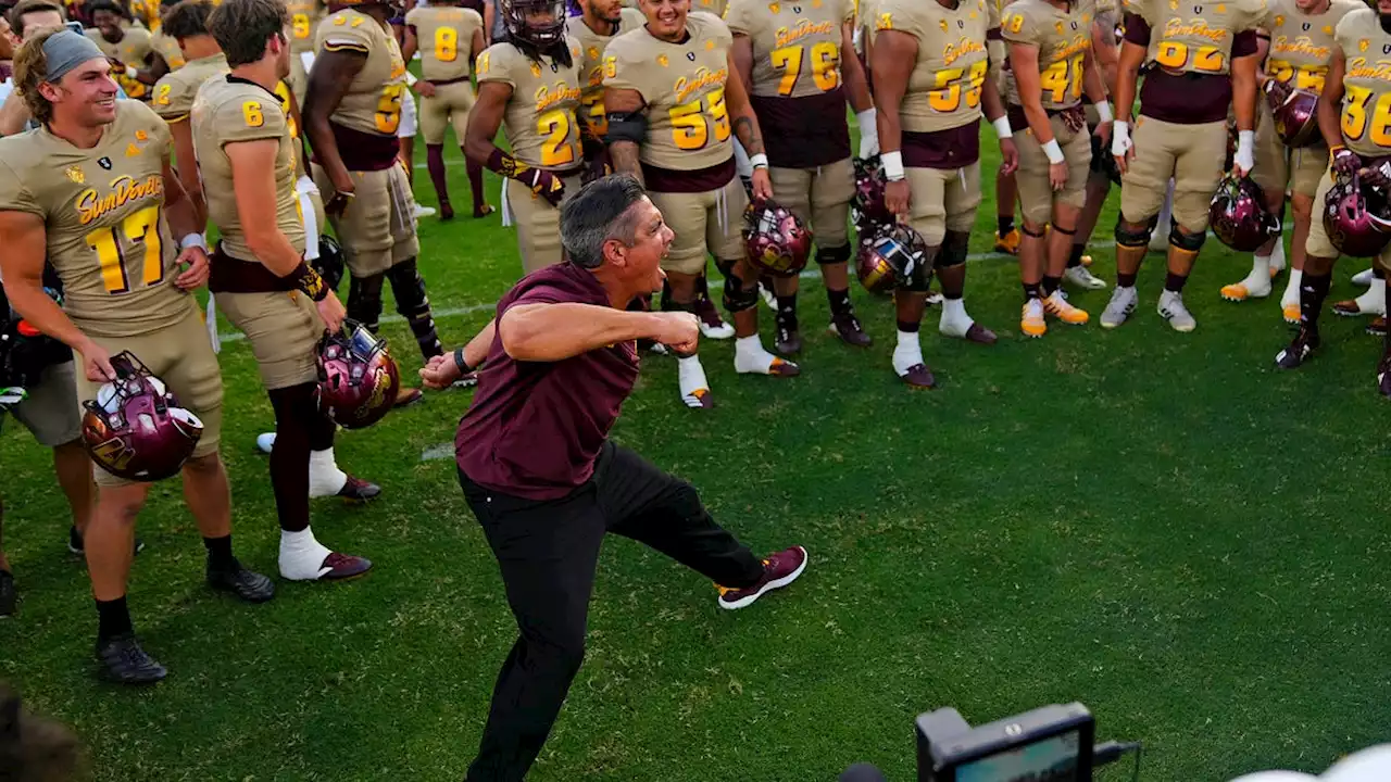 Arizona State football fans clamor for Shaun Aguano to be Sun Devils' permanent head coach