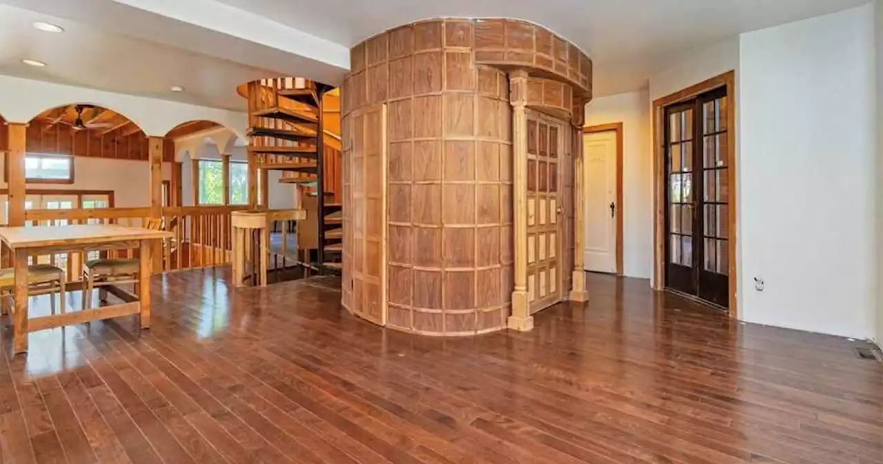 This $2.1 million home full of wood may be the weirdest one in Toronto