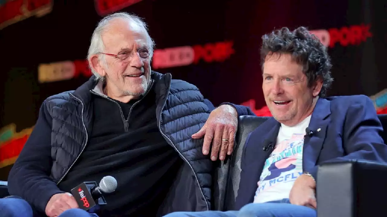 'Back to the Future's Michael J. Fox and Christopher Lloyd Reunite