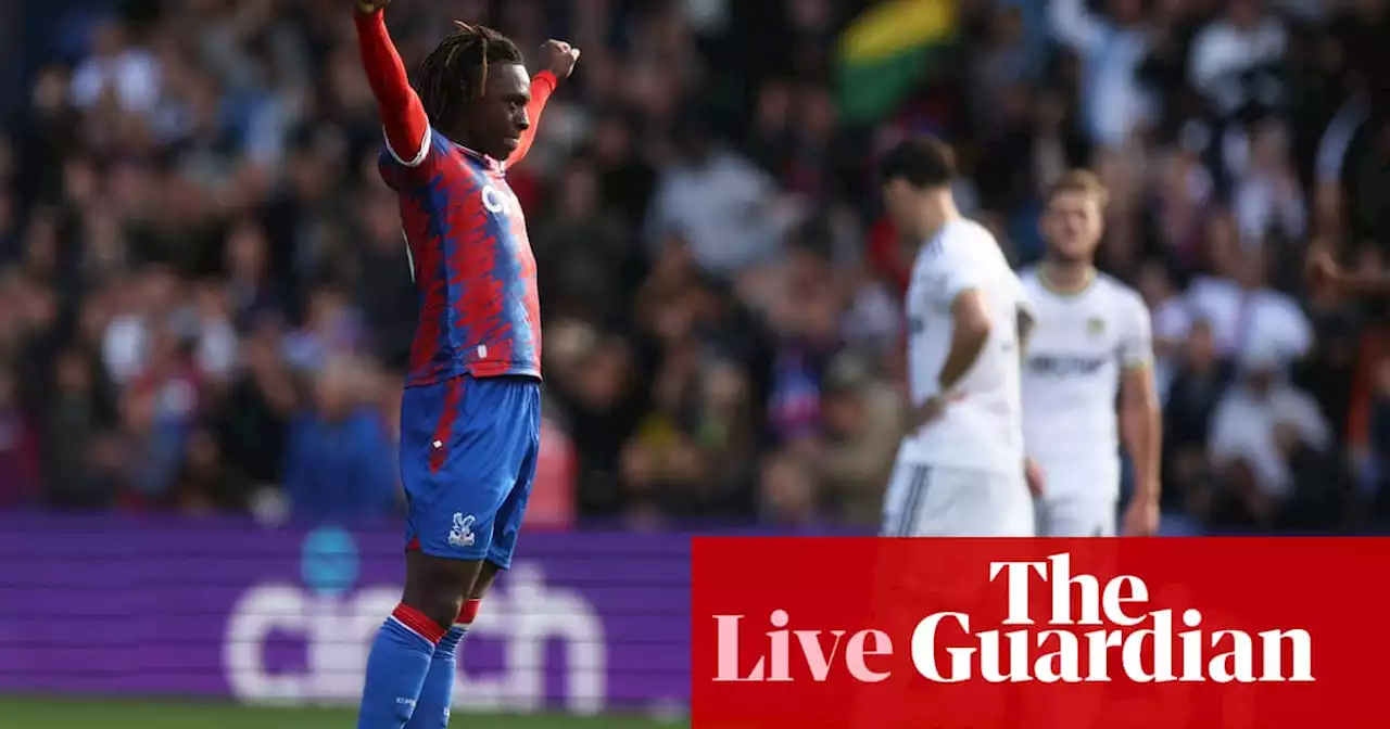 Crystal Palace 2-1 Leeds: Premier League – as it happened