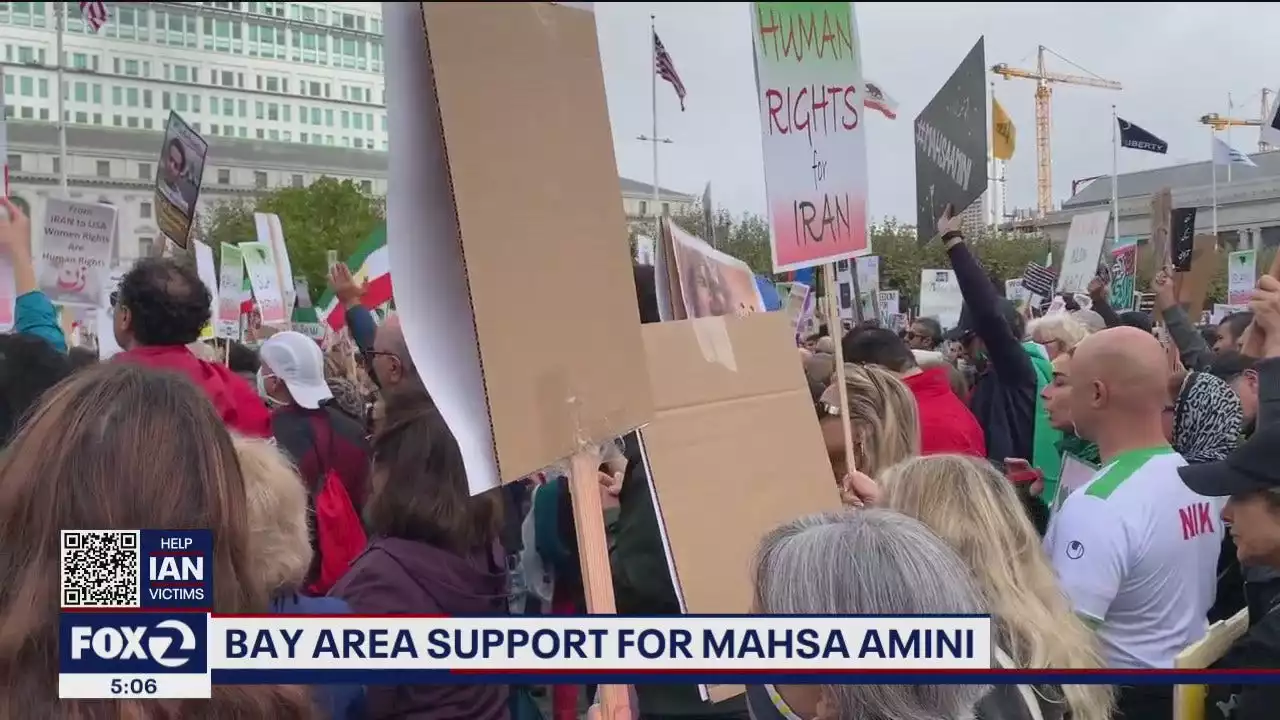 Bay Area demonstrators continue to fight for change in Iran