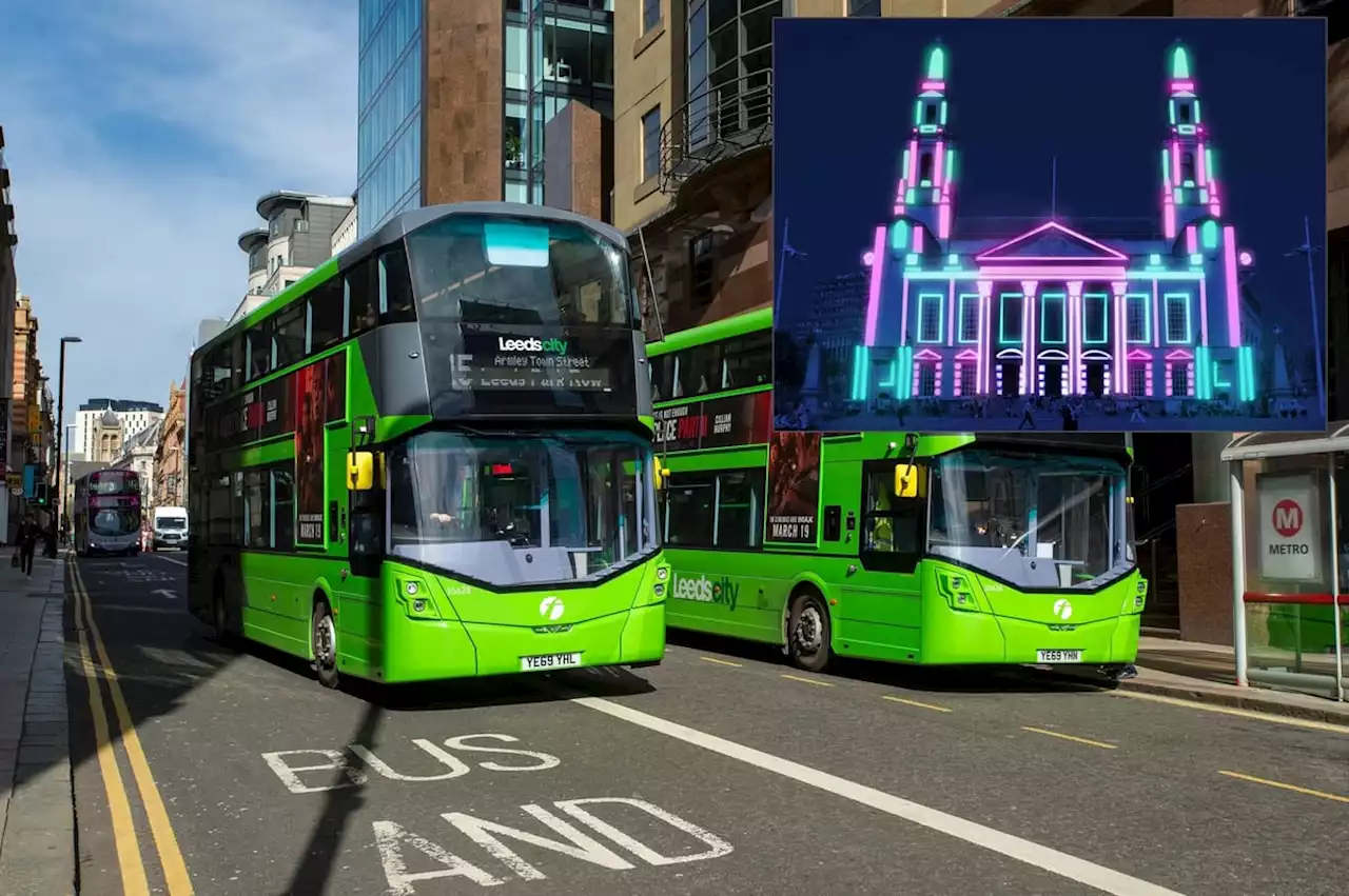 All bus diversions and route changes as city services prepare for Leeds Light Night