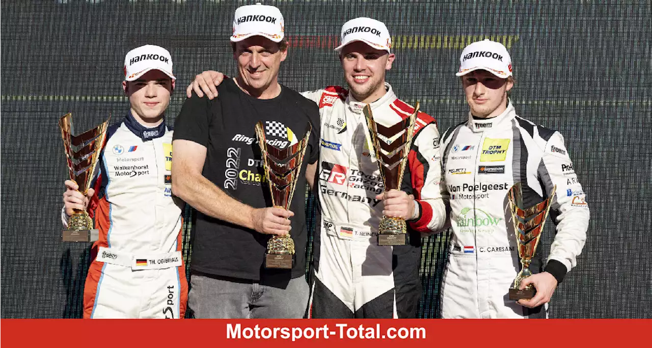 Hockenheim: Tim Heinemann holt zweiten Titel in der DTM Trophy