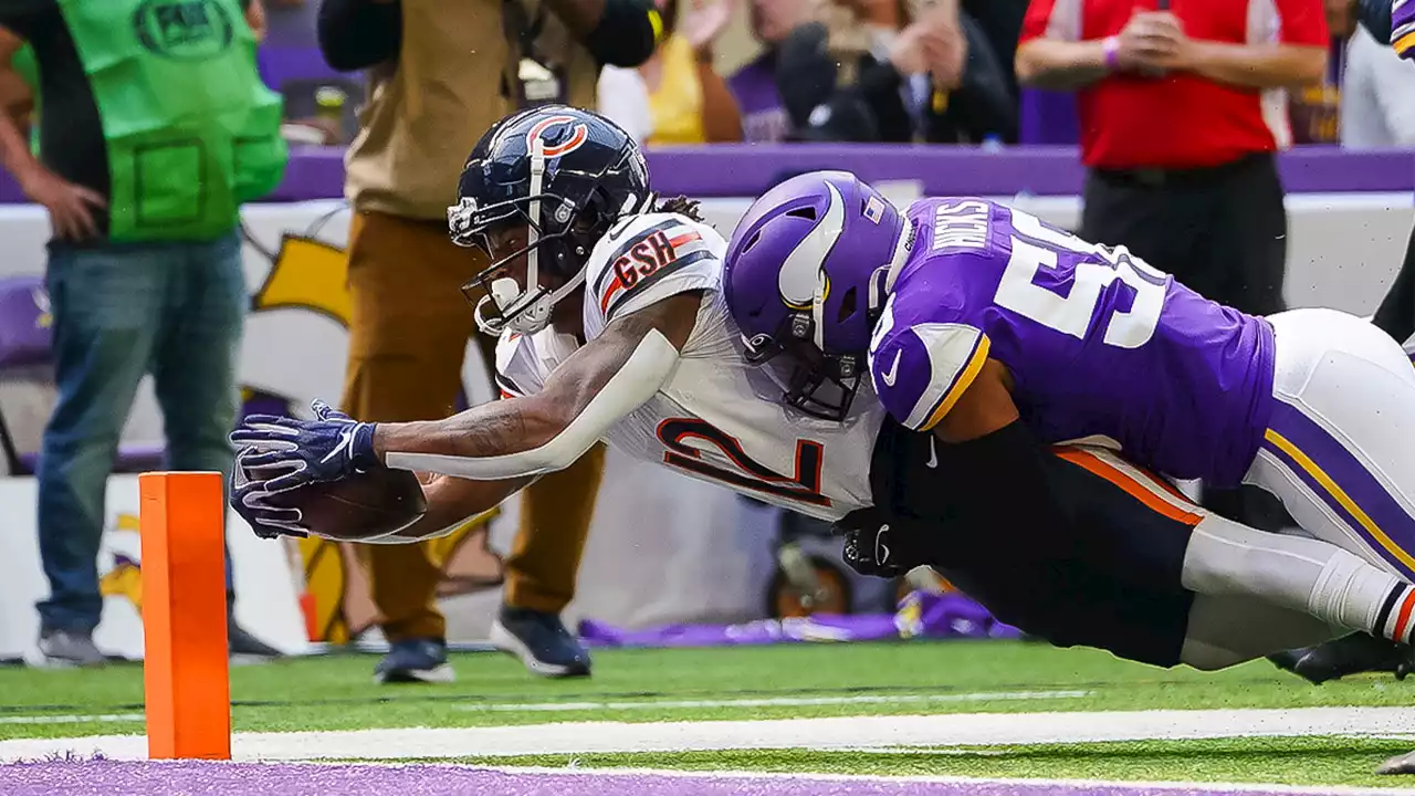 Bears' Velus Jones Jr. Called His First Catch Being a Touchdown