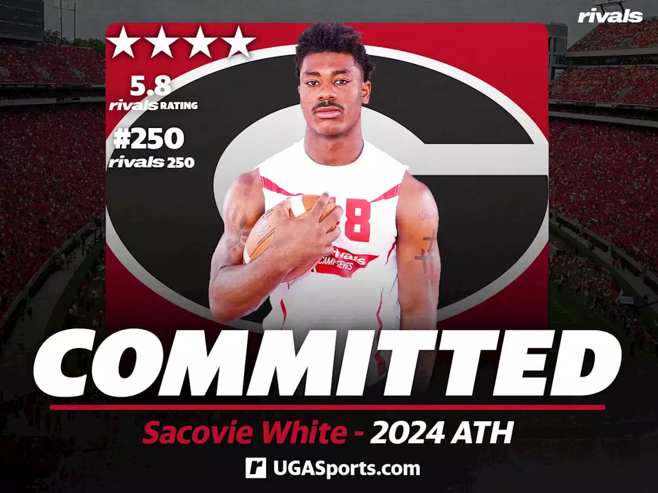 Rivals.com - Georgia Bulldogs land in-state 2024 four-star ATH Sacovie White
