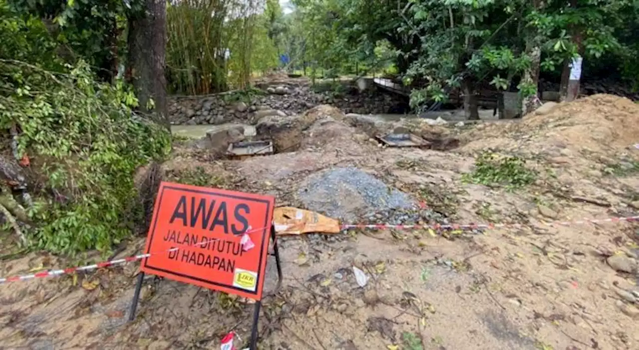 Baiki jambatan Sungai Kuali