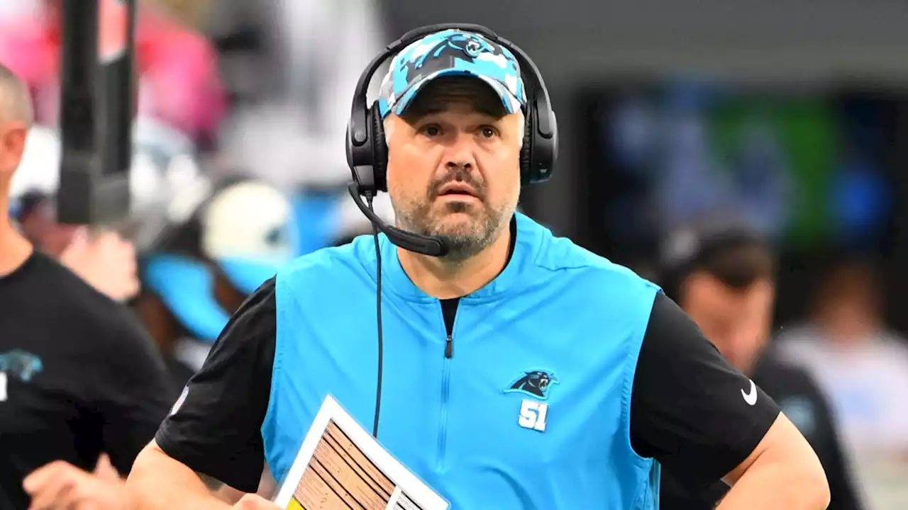 Carolina Panthers fire Matt Rhule after two-plus seasons, install Steve Wilks as interim head coach