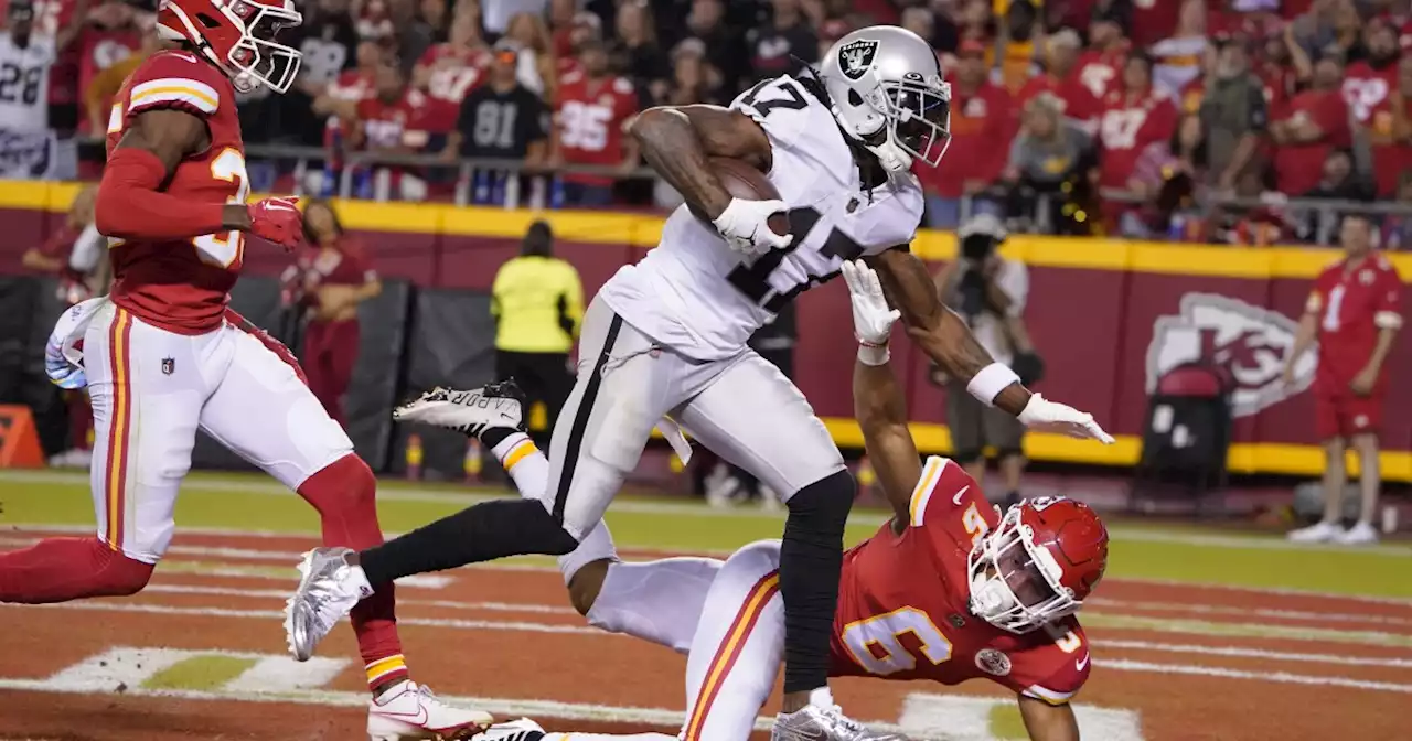 Raiders player apologizes after shoving man to the ground after loss