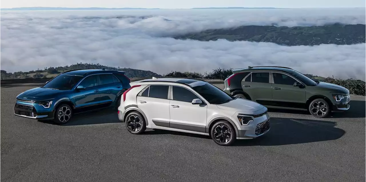 2023 Kia Niro Distinguished by 3 Levels of Electrification\u2014Hybrid, PHEV, EV