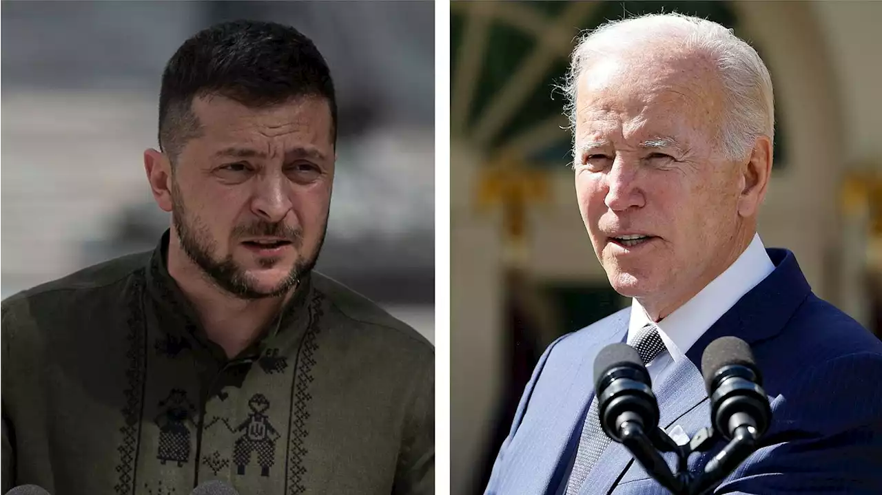 Biden promises Zelensky 'advanced air defense systems' after Russian strikes on Ukraine cities