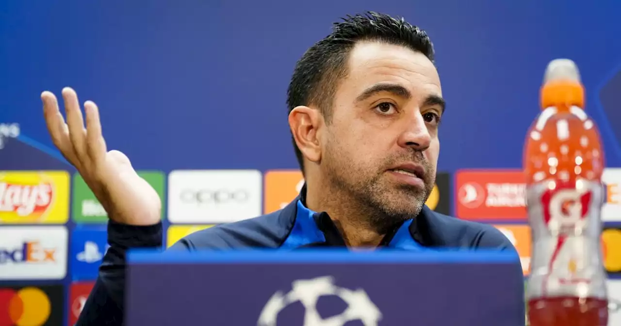 Xavi Hernández espera una noche mágica del Barcelona