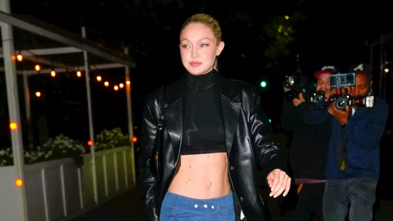 Gigi Hadid Delivers An Unexpected Take On The Denim Maxi Skirt