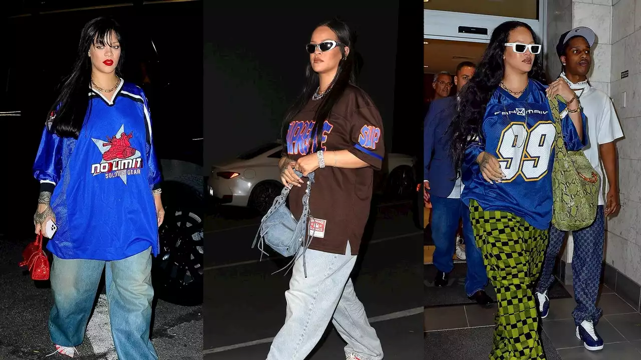 Rihanna Is Winning Her Sports Fan Style Era