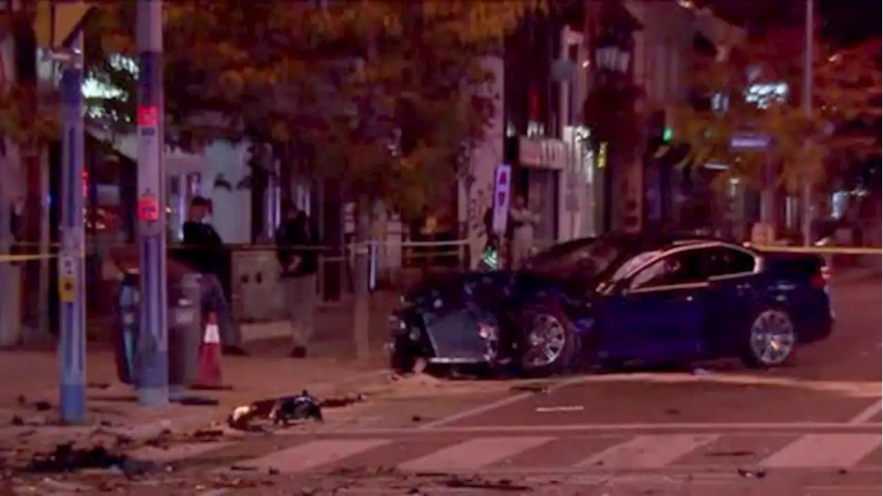 Investigation continues into crash that injured 5 people, including 3 Toronto police officers, on The Danforth