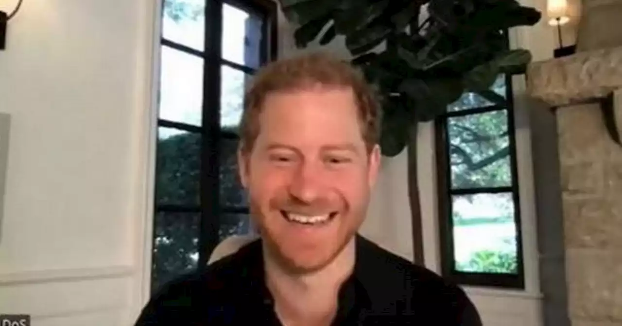 Prince Harry's body language analysed by expert after video call to sick kids