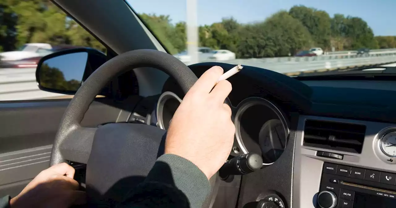 Warning to smokers who drive as Highway Code rule could see them fined £100