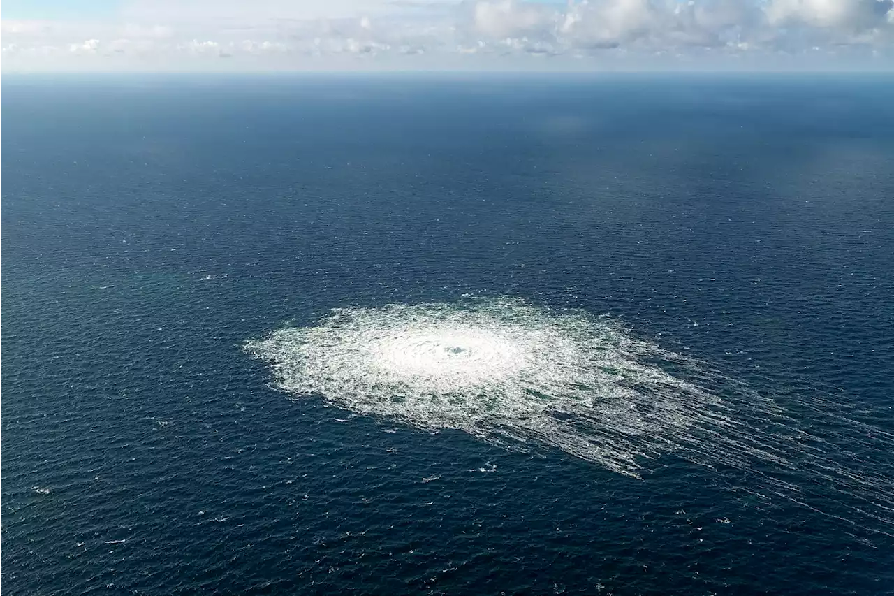 Nach Explosionen - Methanwert im Wasser bei Nord-Stream-Leck zehntausendfach erhöht