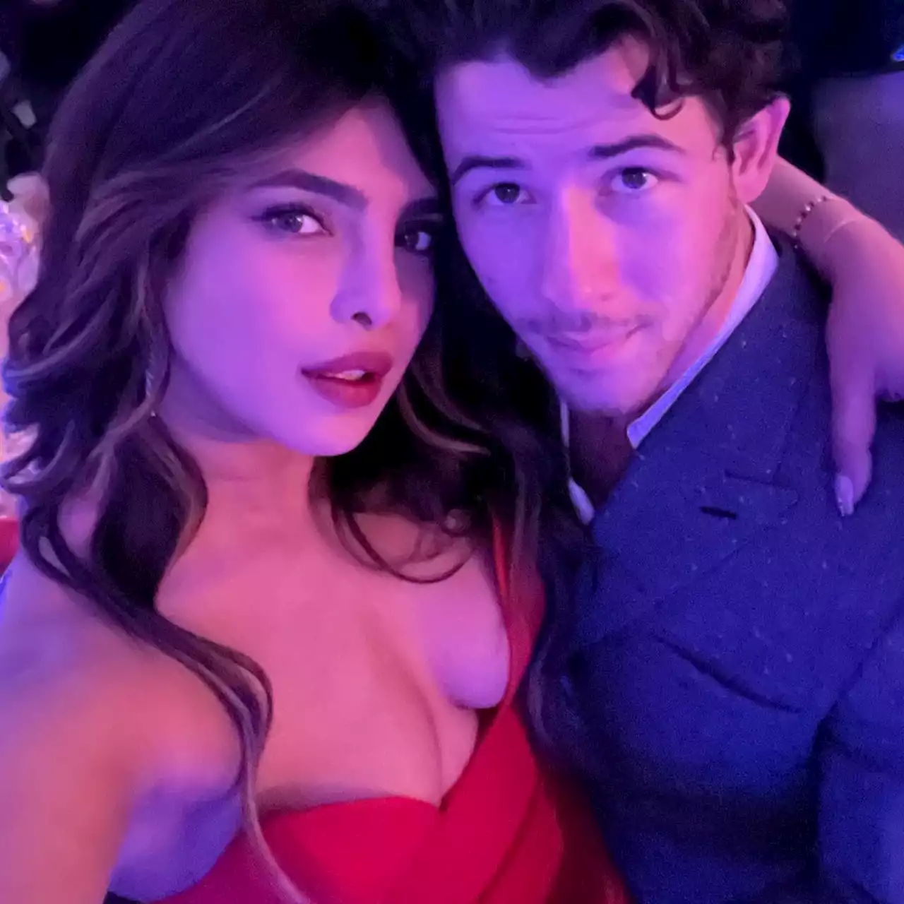 We're Burnin' Up for Priyanka Chopra and Nick Jonas' Red Hot Date Night - E! Online