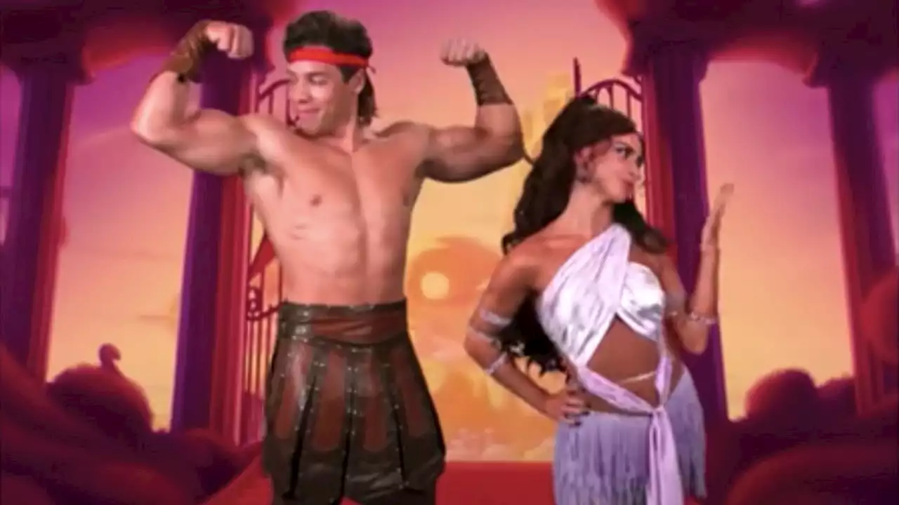 Joseph Baena Channels Dad Arnold Schwarzenegger as Hercules on 'DWTS'