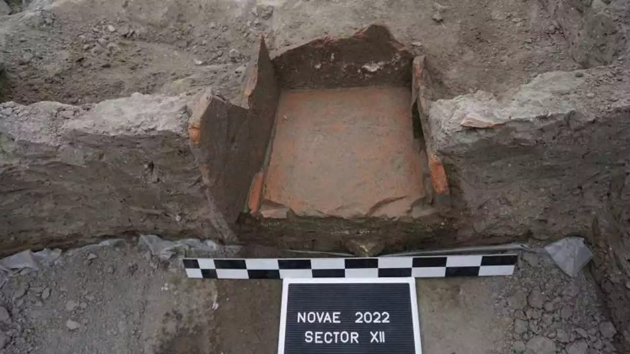 Archeologists discover 'refrigerator' with meat and bones inside ancient Roman military barrack