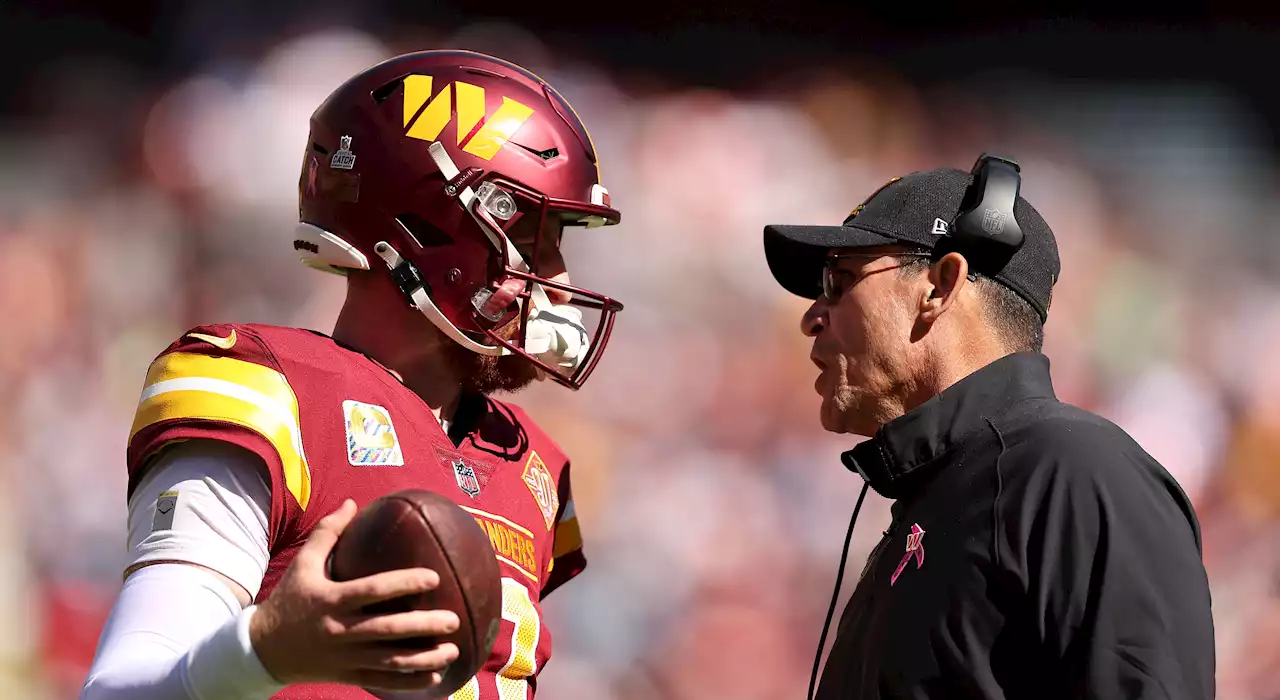 Ron Rivera on why Commanders have fallen behind in NFC East: 'Quarterback'