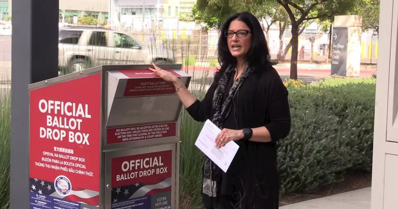 San Diego Registrar of Voters unveils new drop boxes as ballots go out to voters