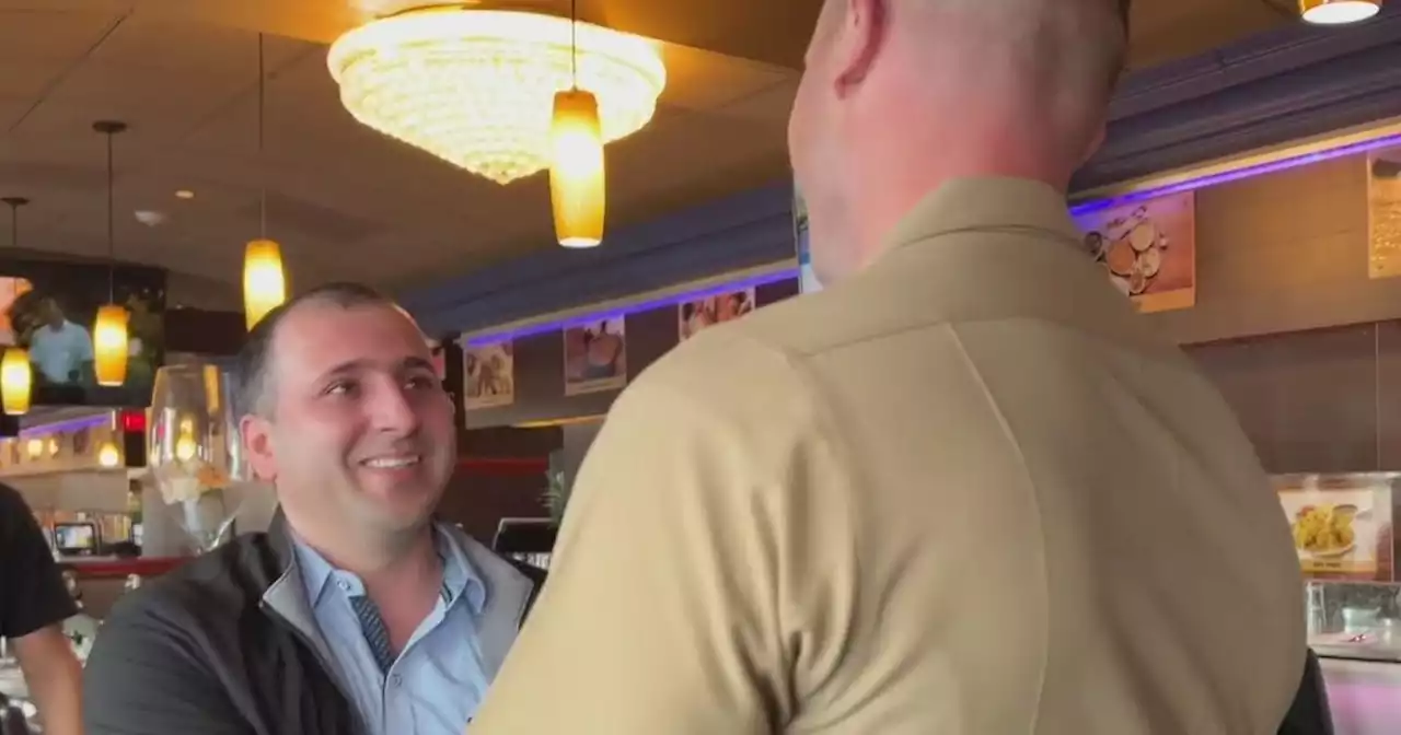 Marine has emotional reunion with Afghan interpreter, wife he helped escape Kabul