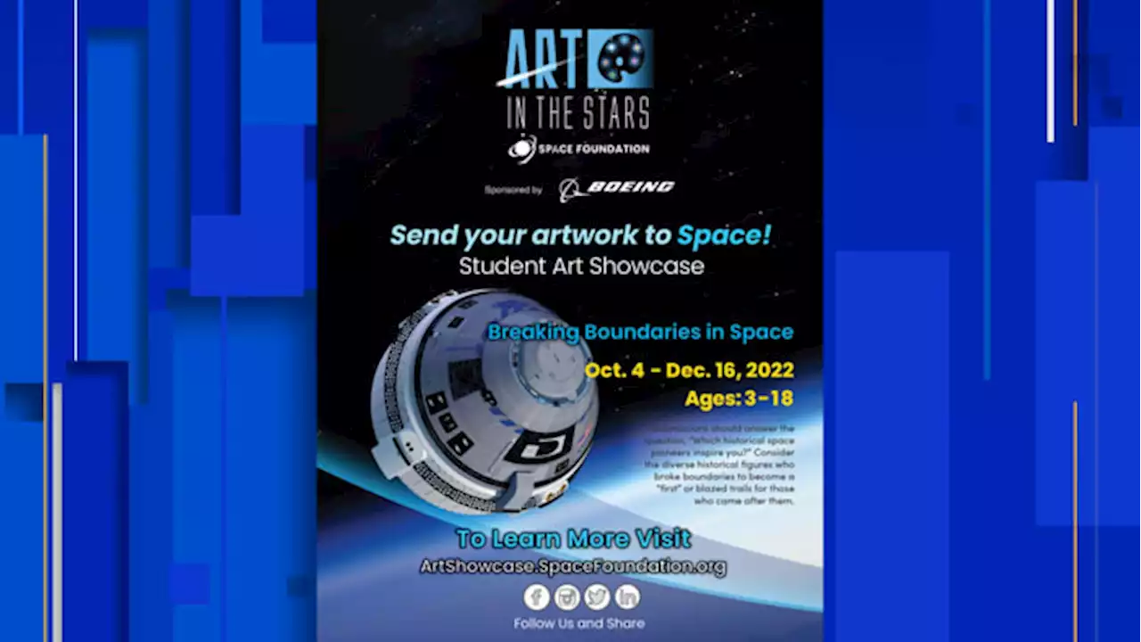 K-12 students have chance to launch artwork into space 🚀