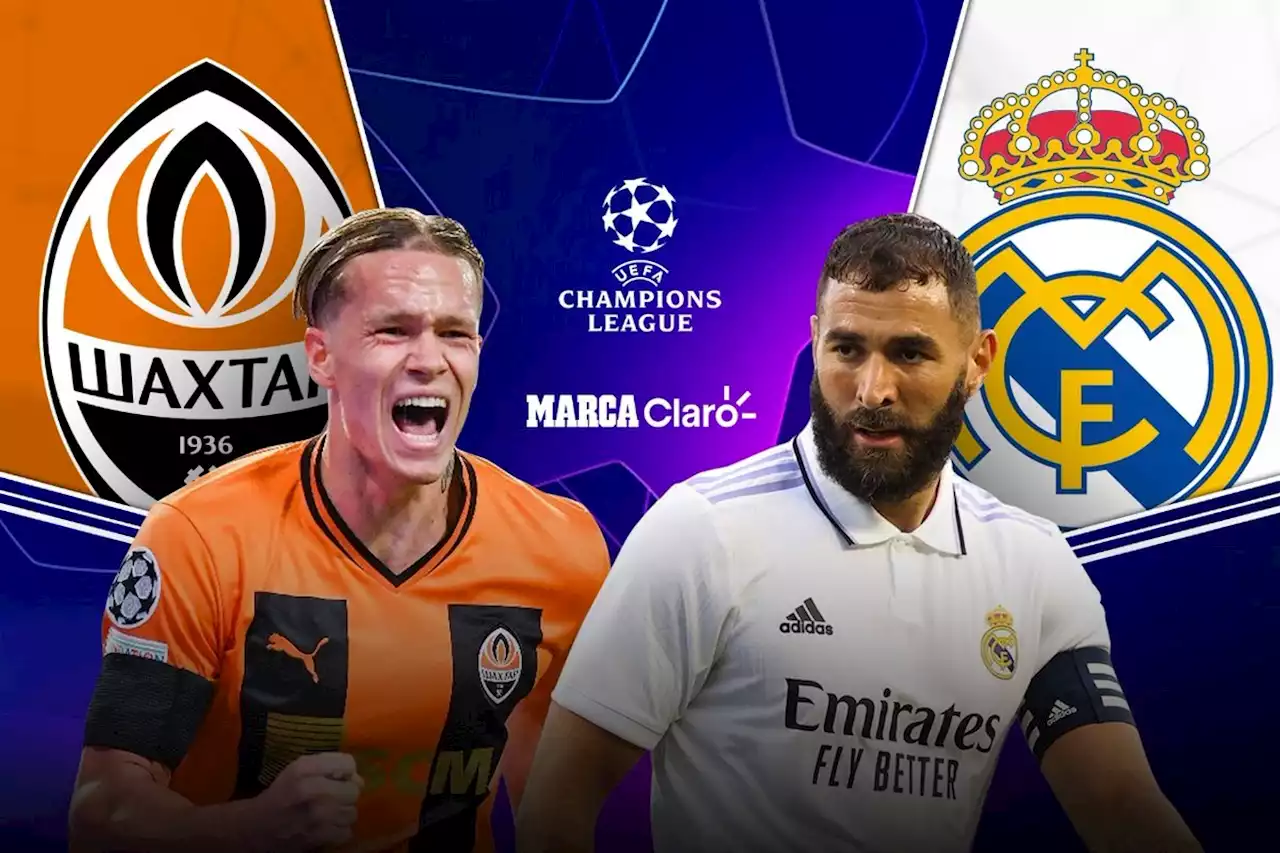 Shakhtar vs Real Madrid, en vivo el partido de la Champions League | Resultados en directo