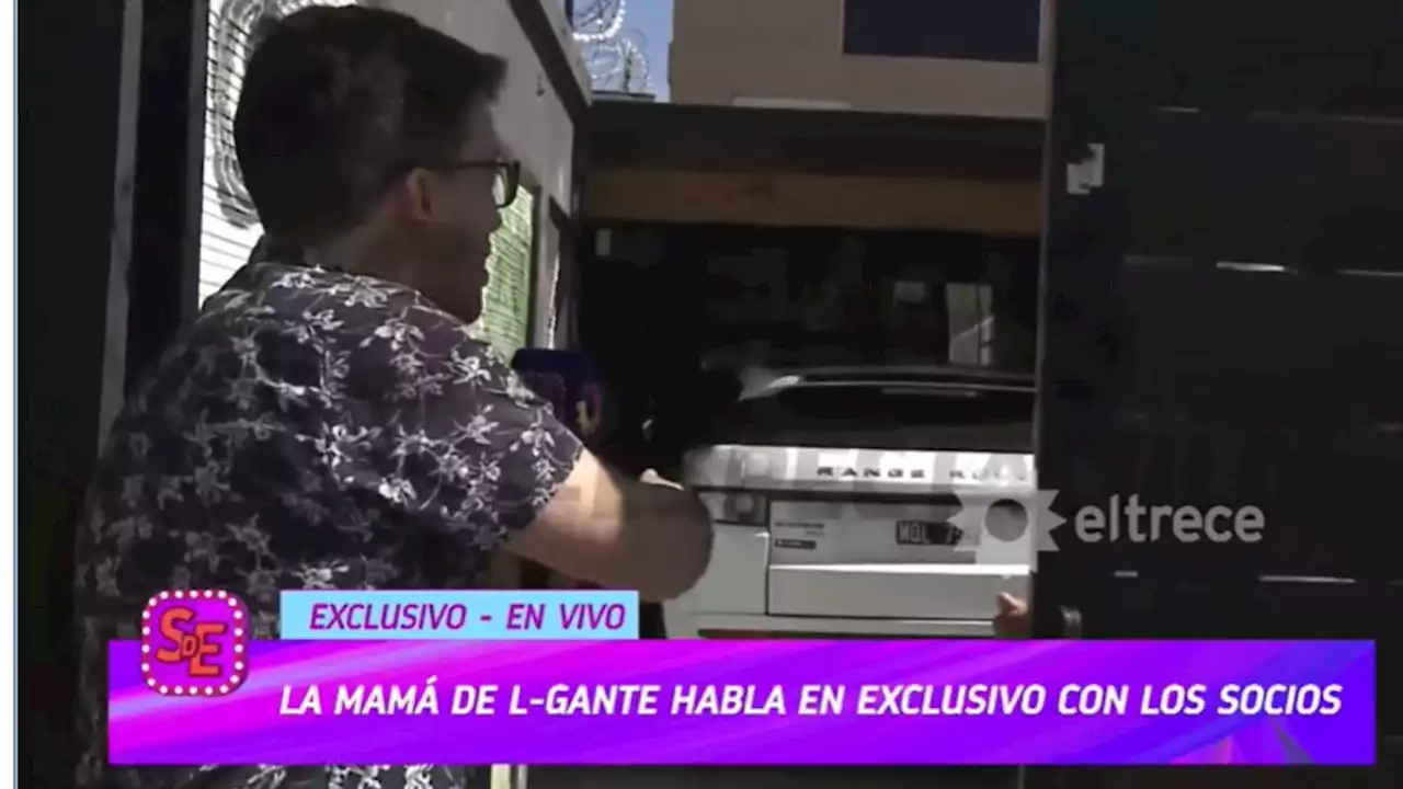 Encontraron la camioneta de Wanda Nara en la casa de la mamá de L-Gante