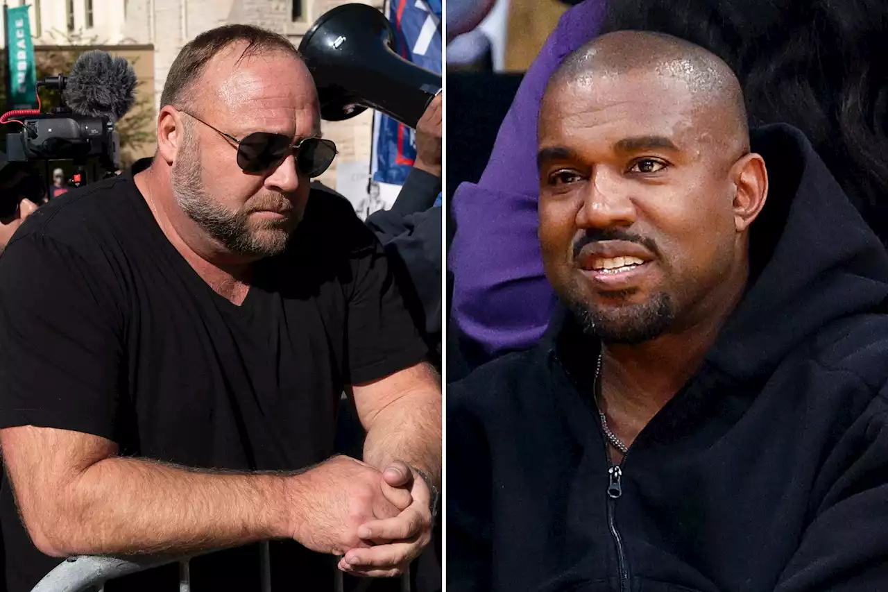 Alex Jones says 'we woke up Kanye West' about White Lives Matter