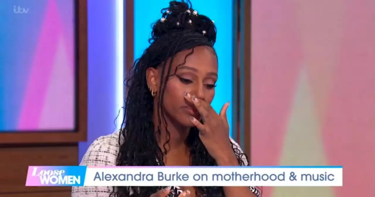 Alexandra Burke emotional on why she hasn't shared baby's gender