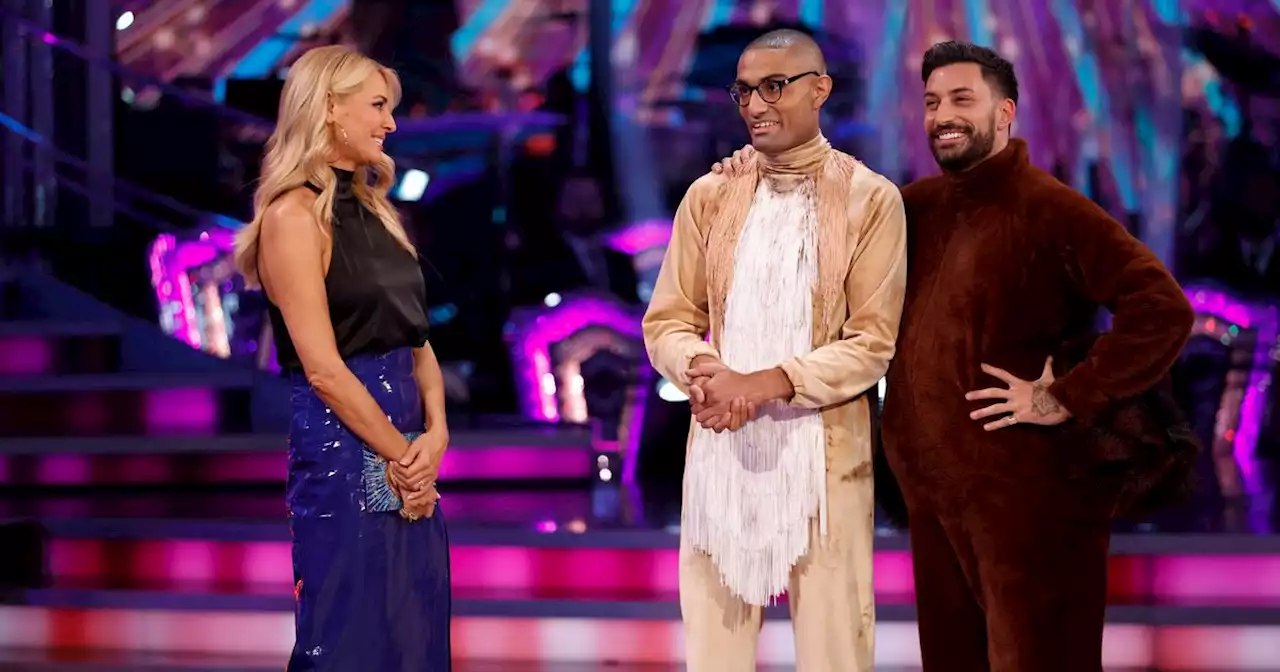 Strictly's Richie Anderson fights tears after 'outrageous' exit