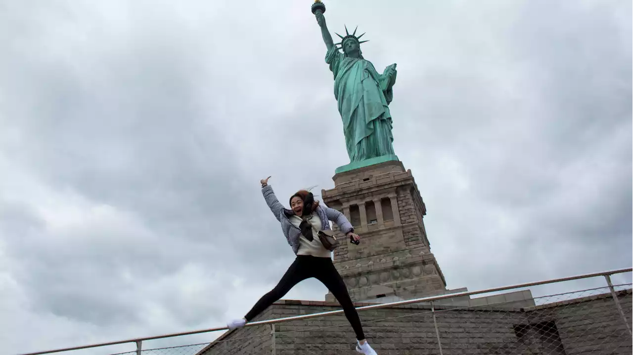 The Statue of Liberty's crown is now open for the first time since the pandemic began