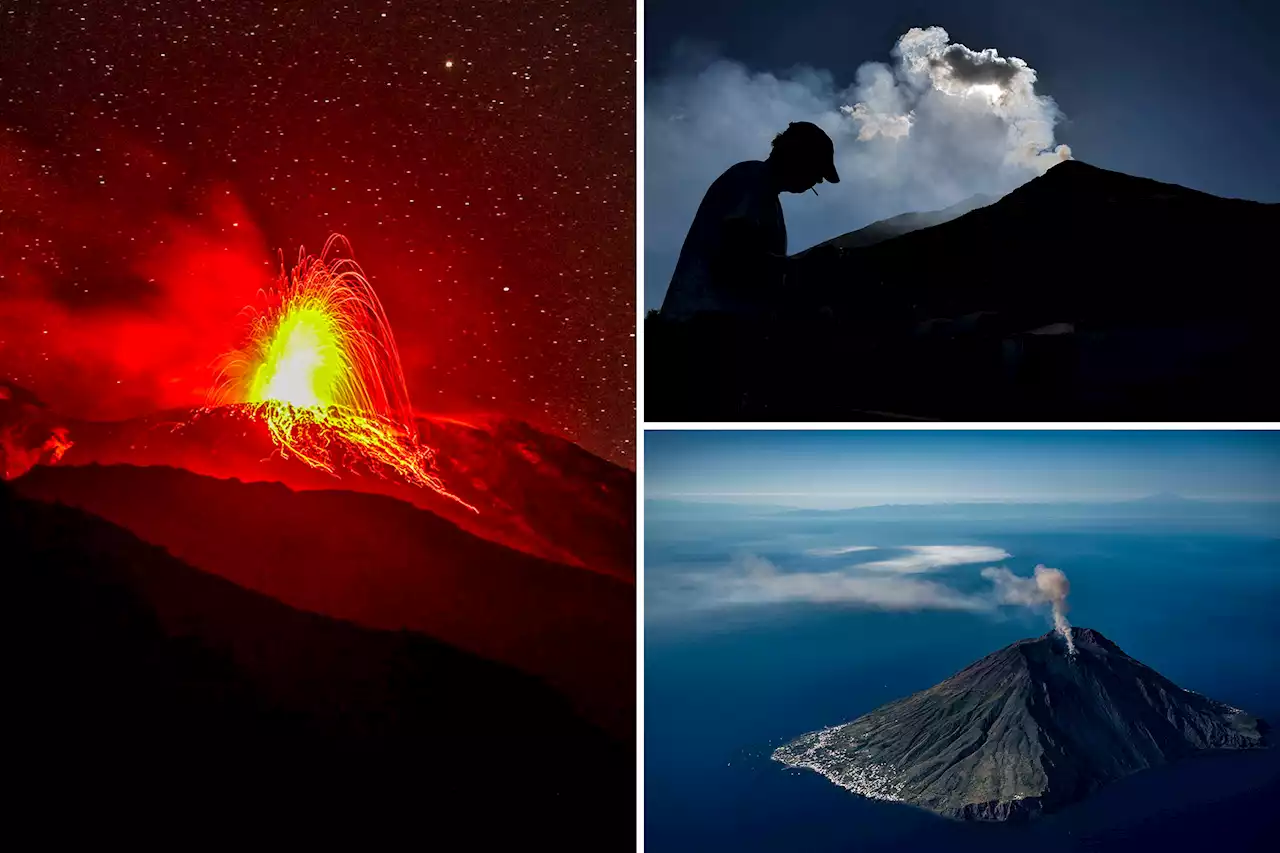 Italy’s Stromboli volcano erupts causing mini tsunami: video