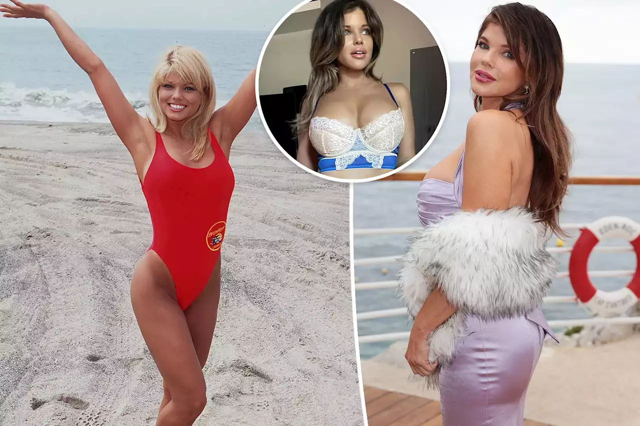 ‘Baywatch’ star Donna D’Errico, 54, stuns in lacy lingerie