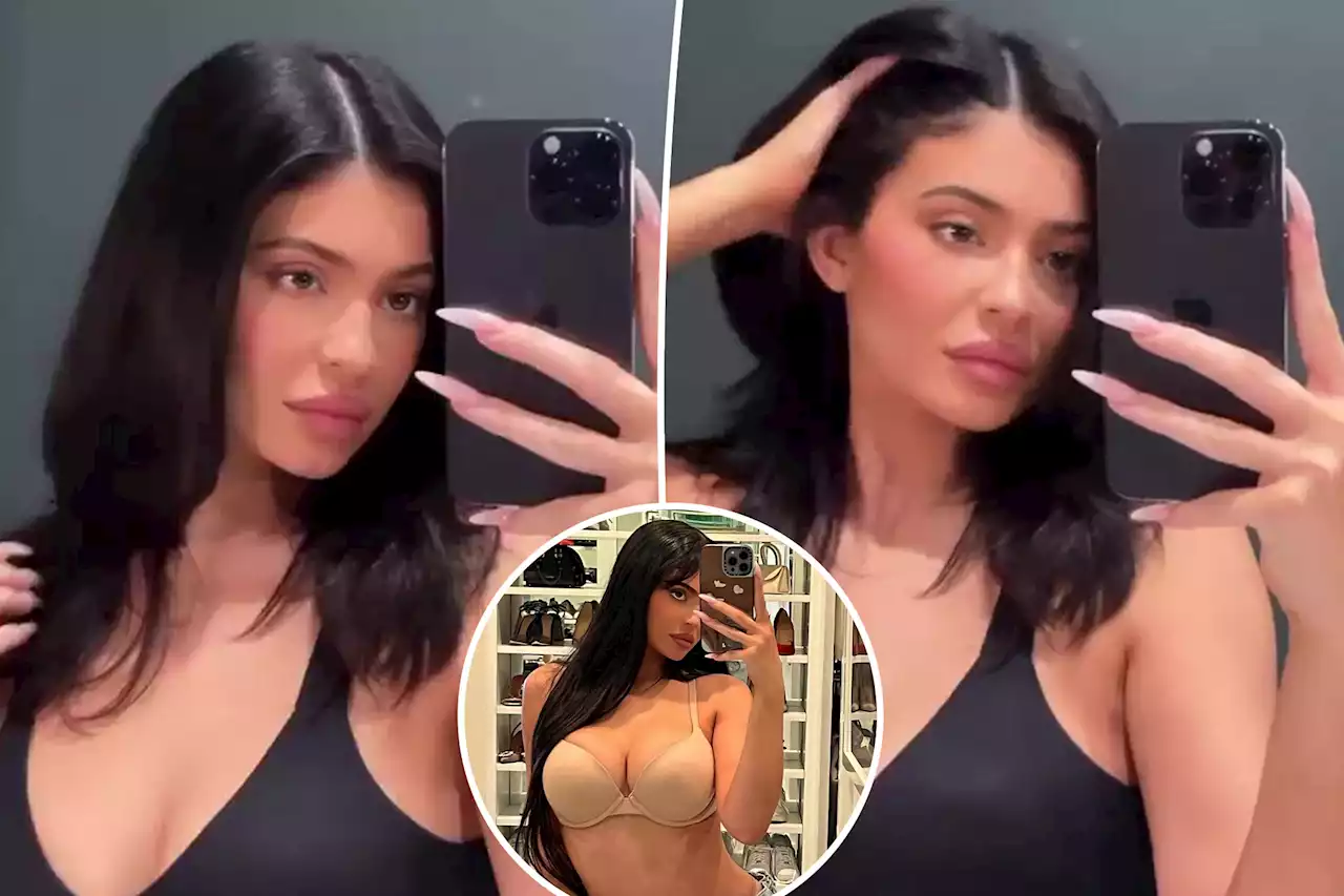 Kylie Jenner shows off her natural hair: ‘This is how we’re doing’