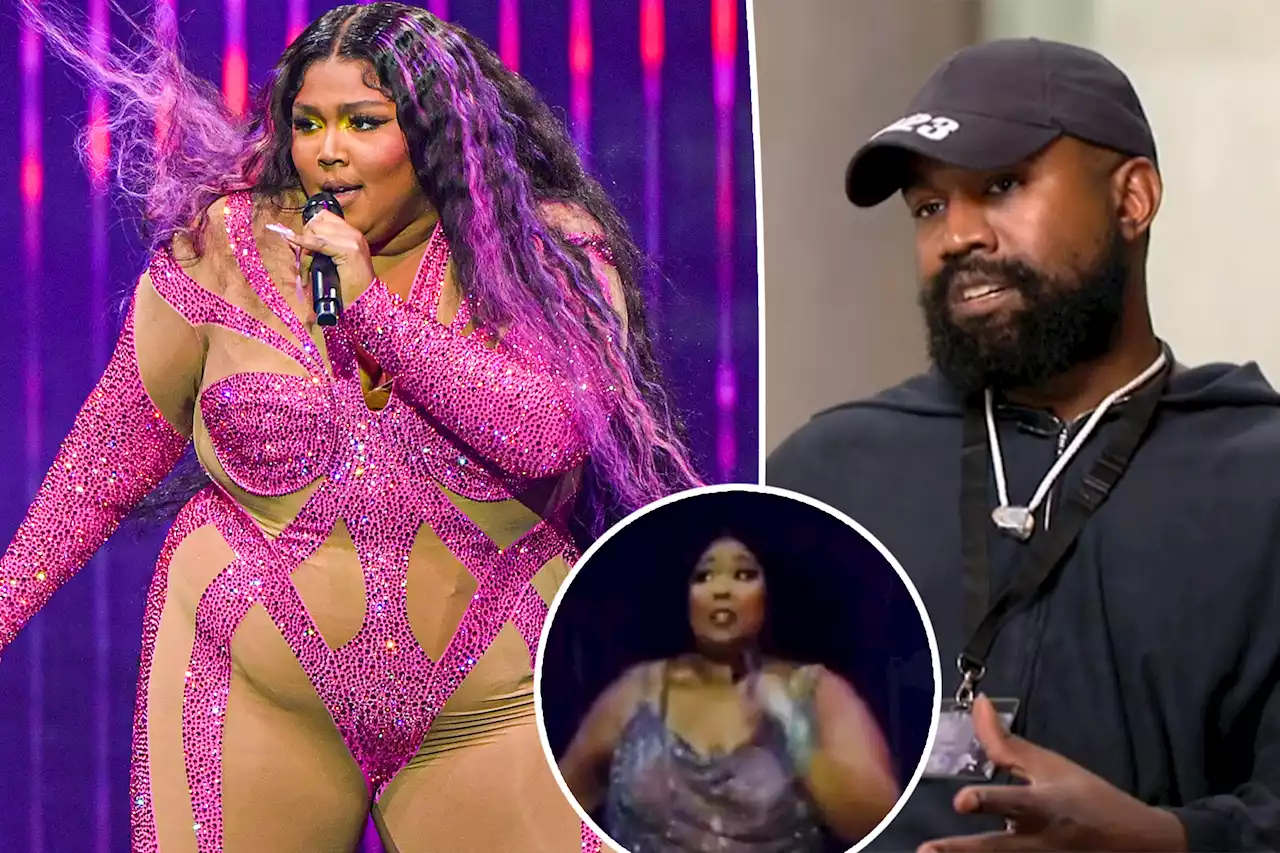 Lizzo seemingly claps back at Kanye West’s comments about her weight